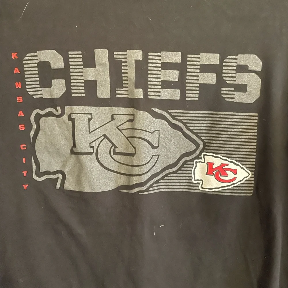 Kansas City Chiefs Black Long Sleeve Shirt - Picture 2 of 4